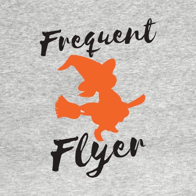 Frequent Flyer Funny Halloween by RedYolk